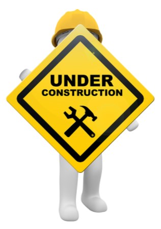under construction